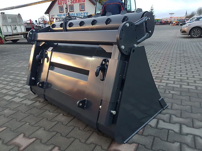 Top-Agro Volumenschaufel mit starre Fresswalze VSM15+HFX15