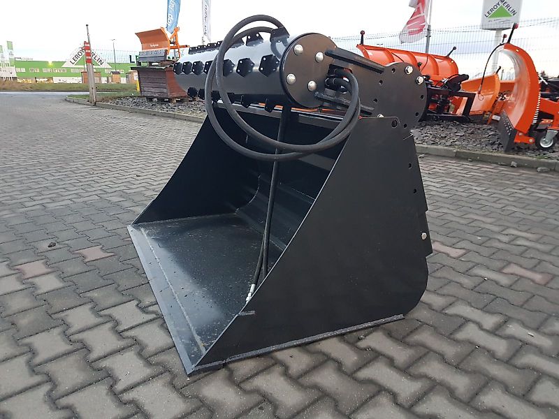 Top-Agro Volumenschaufel mit starre Fresswalze VSM15+HFX15