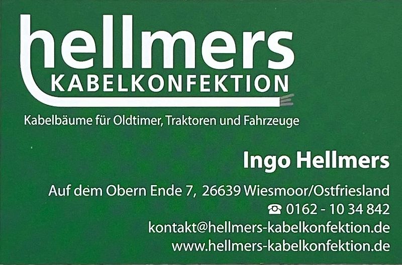 Deutz D25.2 D30 D-Reihe Kabelbaum Kabelsatz Beleuchtung