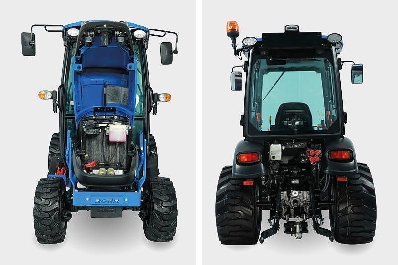 Solis 26 9+9 Kabine Kleintraktor / Ackerstollenbereifung 4x4