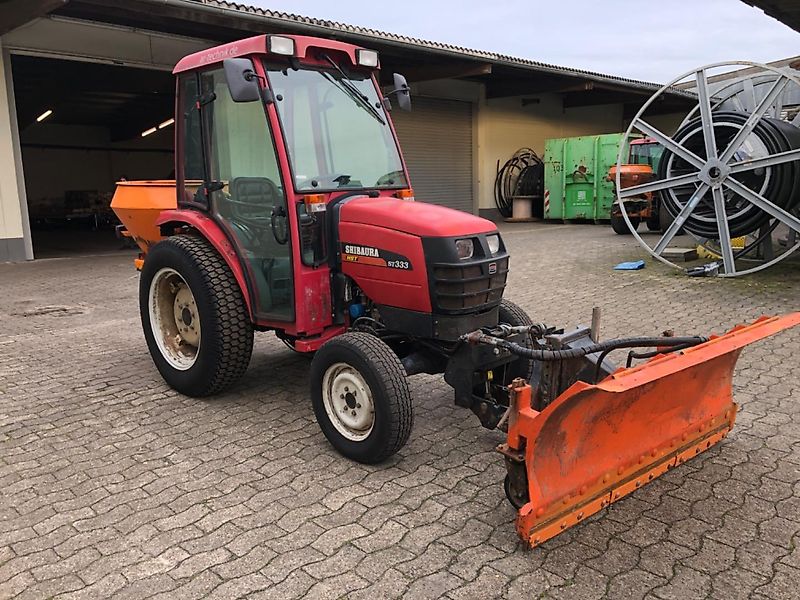 Shibaura Shibaura ST 333 Kompaktschlepper + Winterdienst Zubehör * 33 PS