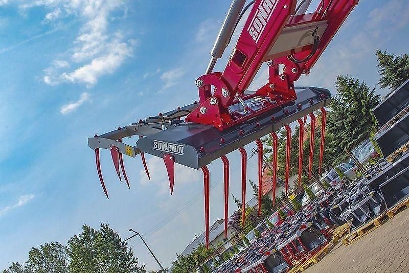 Sonarol Krokodil-Zange Greifer 1,25 m mit MX Aufnahme