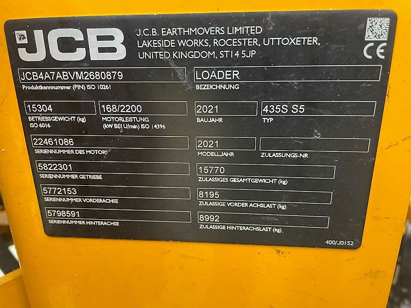 JCB 435S S5