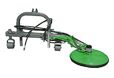 Vemac Geo Zaunmäher Geo Disk Mäher Mähwerk hydraulisch Sichelmäher Hoflader
