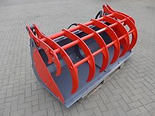 VEMAC Greifschaufel Silageschaufel Holzgreifer Forstzange 160cm