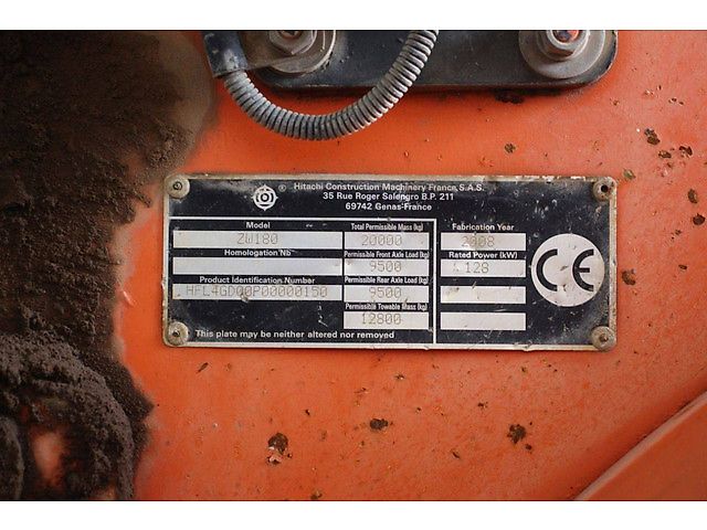 Hitachi ZW180