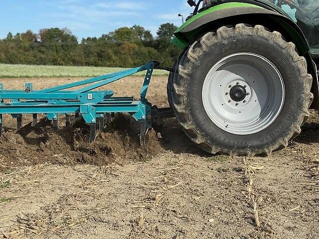 BM Maschinenbau Grubber Generalüberholt mit Walze 2,5m Dachringwalze inkl. Tragarme FRÜHKAUF