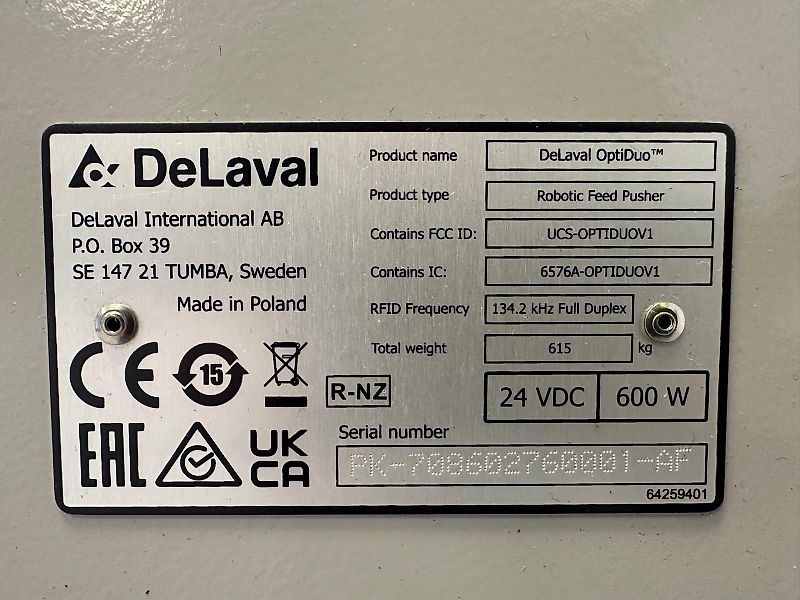 DeLaval Futterschieber OptiDuo