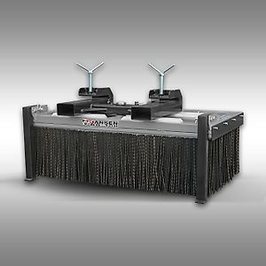 Jansen Blockbesen Jansen BB-100, Anbaubesen, Staplerbesen, Staplerzinken