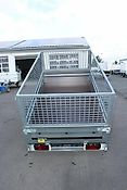 Brenderup 750 kg Anhänger Kippi 1205SUB mit Laubgitter 203x116