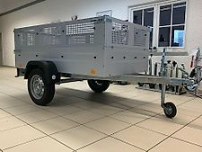 TPV/Böckmann Anhänger Stützrad Laubgitter 750KG Tieflader