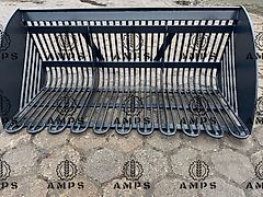 AMPS Łycha przesiewowa/ ażurowa do ziemniaków, buraków, kamieni 2,20m