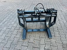 VEMAC Holzgreifer Mini Poltergabel Forstzange Holzzange Polterzange