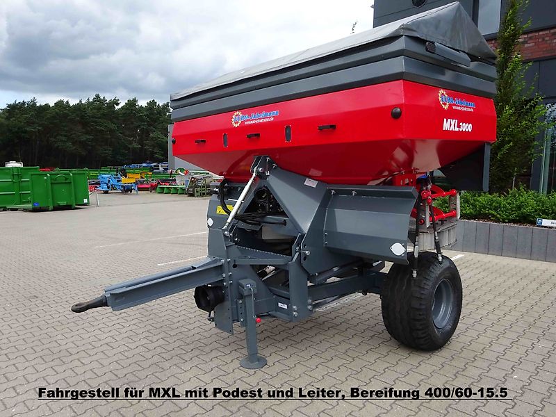 Unia 2-Scheiben Düngerstreuer MXL 2100, NEU, Streubreite bis 36 m, 2100-3000 Ltr. Behälter
