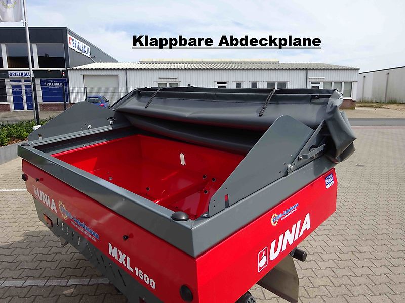 Unia 2-Scheiben Düngerstreuer MXL 2100, NEU, Streubreite bis 36 m, 2100-3000 Ltr. Behälter