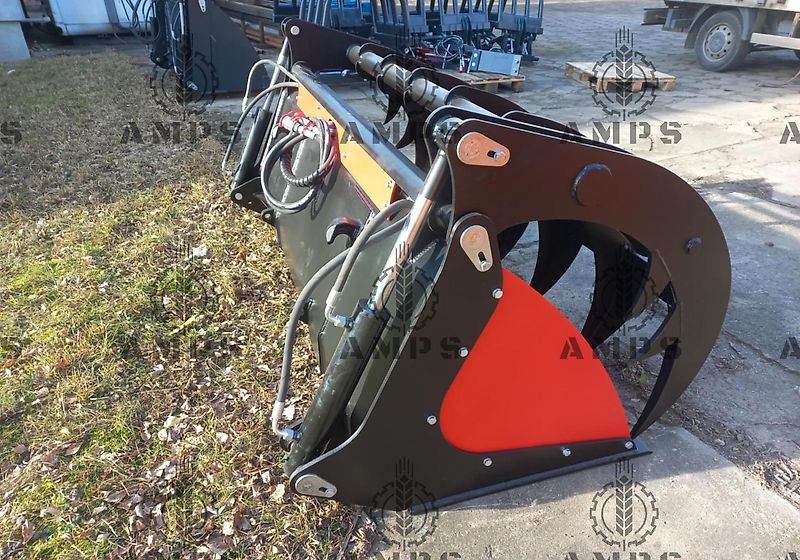 AMPS Łyżko-Krokodyl Ząb Palony/ GREIFSCHAUFEL/ PELIKANSCHAUFEL/ Schaffer, Volvo, Manitou