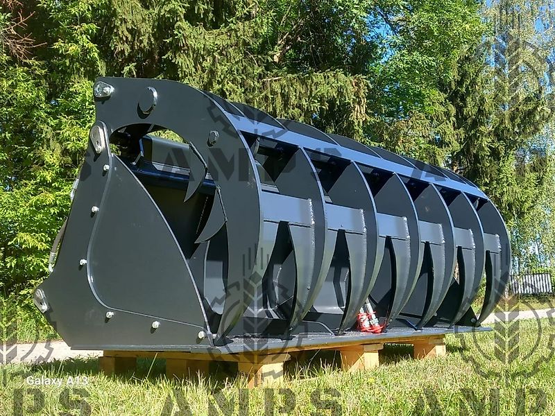 AMPS Łyżko-Krokodyl Ząb Palony/ GREIFSCHAUFEL/ PELIKANSCHAUFEL/ Schaffer, Volvo, Manitou