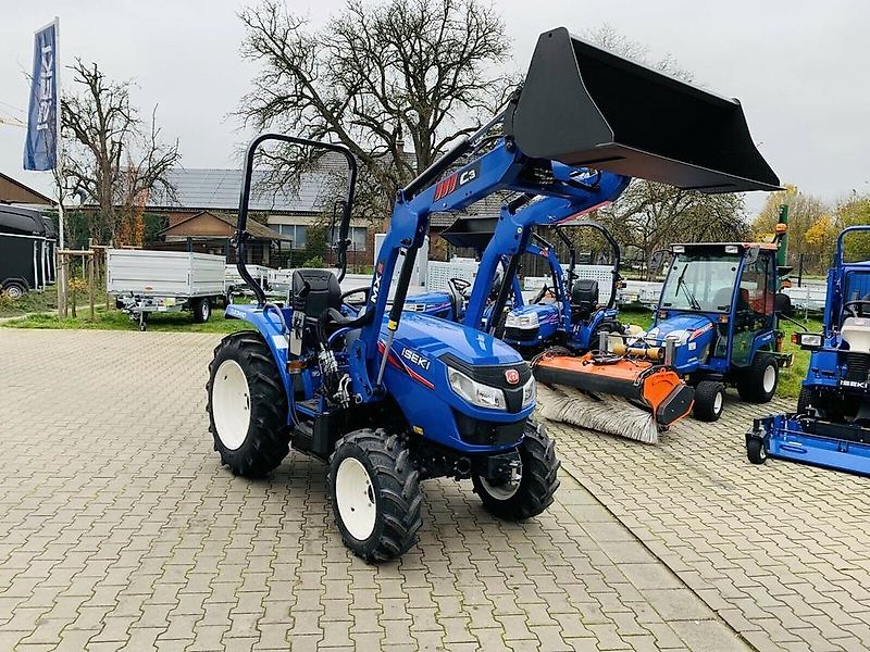 Iseki TLE 3410 AHL, Frontlader mit Parallelführung inkl.Schaufel.