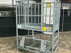 Fliegl Arbeitsbühne, Arbeitskorb, Frontlader, Stapler