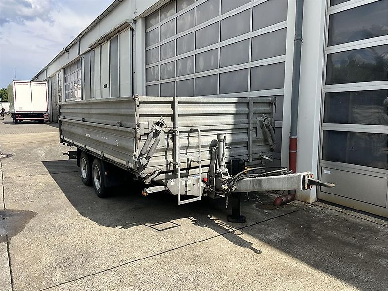 Humbaur D1AC Tandemkipper- Tieflader mit Aufsatz, neuwert