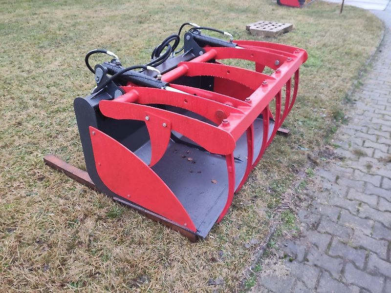 InterAgri Greifschaufel / Krokodilschaufel / Mistschaufel - 120cm bis 240cm