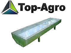 Top-Agro Komplette Stalltrog 4,0m Breite verzinkt !!NEU!!
