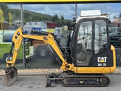 Caterpillar CAT 301.7D  Minibagger Kettenbagger Schnellwechsler