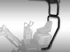 Jansen Optionales Dach für den Mikrobagger JANSEN MB-500