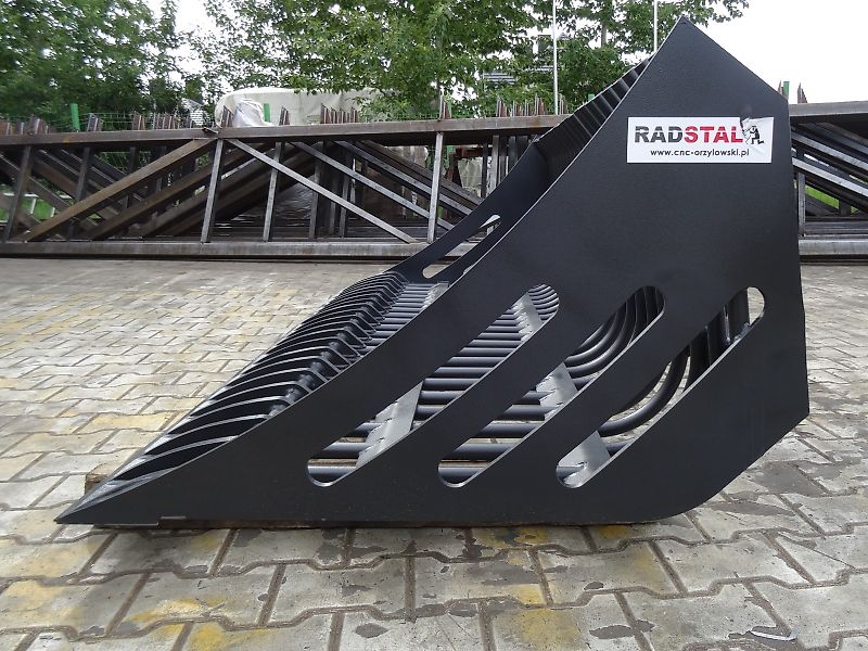 RADSTAL Steinschaufel PREMIUM (Siebschaufel) P-80 2,0m