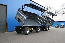 Hilken ZMK5000 Dreiseiten-Muldenkipper, Reifen 560/60R22,5