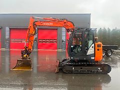 Hitachi ZX 85 / Engcon, Kauha, Rasvari
