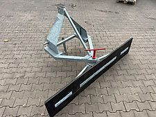 VEMAC Gummischieber 200cm verstellbar Gülleschieber Stapler Traktor NEU