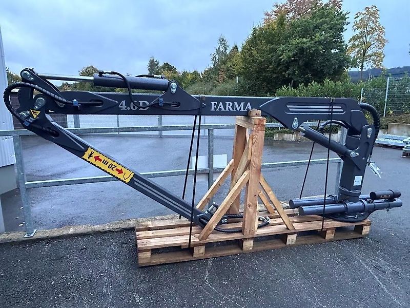Farma FARMA Forstkran C4,6D G2 mit Forstgreifer OG16 & 3-Tonnen-Rotator