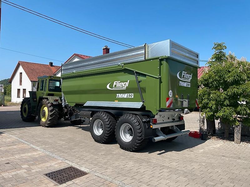 Fliegl TMK 190 FOX Muldenkipper, Kipper Anhänger Traktor