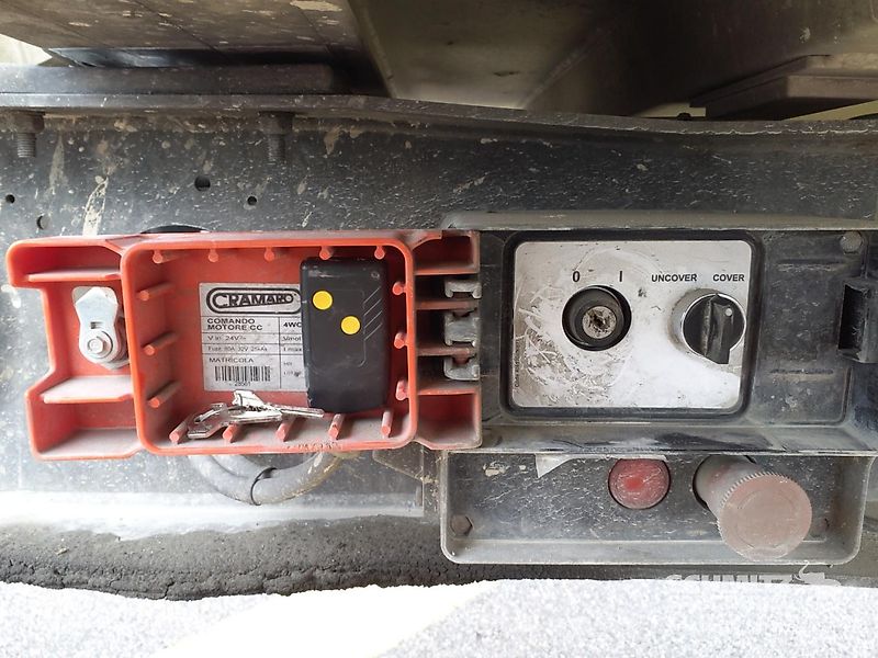 Schmitz Semitrailer Tipper Alu-square sided body 27m³