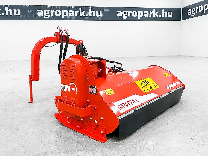 Gaspardo Giraffa L 170 SI side mulcher, 1,24 m working width, hydraulic side shift, 20 hammers