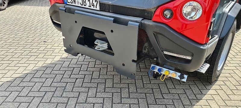 Caron CT 110 M - 5,5t Nutzlast, Wechselpritsche, Kipperaufbau, Hydraulikanlage, Kommunalplatte, Heckhydraulik, Zapfwelle