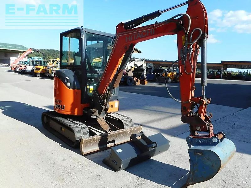Hitachi zx26u-6 ( 2.740kg ) powertilt