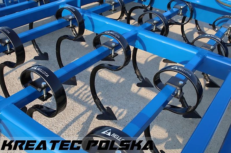 Rolmako Grubber universal / Universalgrubber U 497 halb-gehängte Version für Saatbettbereitung und Stoppelbearbeitung mit Zinken ST (Feder 90x13 mm) von 3 m bis 6 m