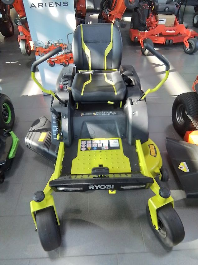 Shibaura Ryobi ZTR 480ex Akku Zero-Turn Nullwendekreis Aufsitmäher