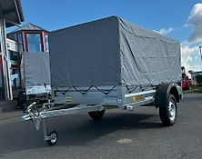 AKTION Neptun Praktik 263 750kg inkl. Plane und Spriegel Anhänger