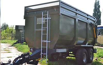 Kobzarenko Muldenkipper TSP-16 *NEU* (17,2 m³) mit Aufsatzbordwände (23 m³)