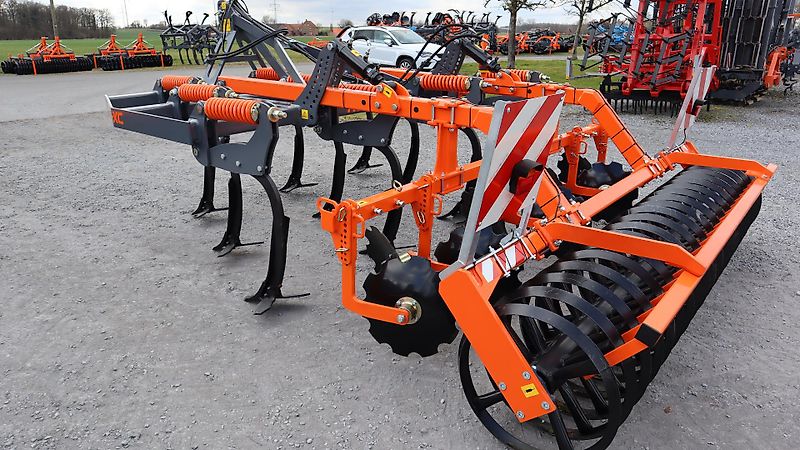 AgroXX TRIPLE-XC 3.0-10 ZINKEN GEFEDERT -- MULCHGRUBBER PREMIUM MIT DACHRINGWALZE--