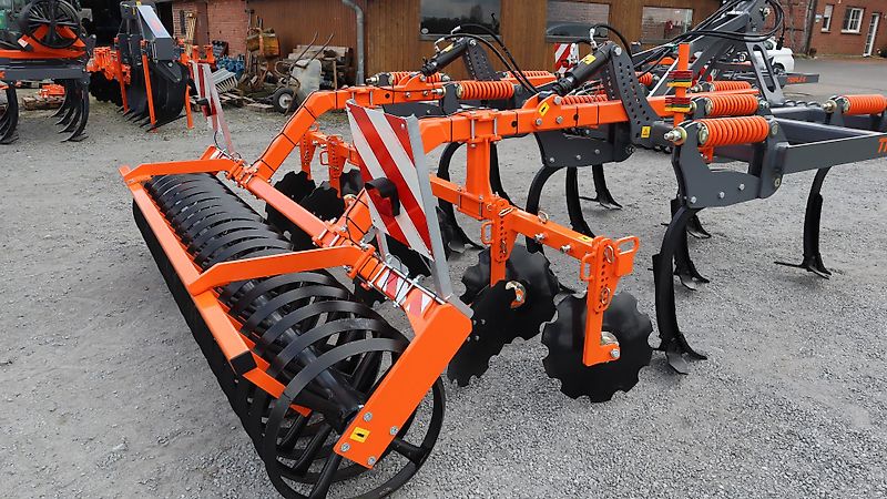 AgroXX TRIPLE-XC 3.0-10 ZINKEN GEFEDERT -- MULCHGRUBBER PREMIUM MIT DACHRINGWALZE--