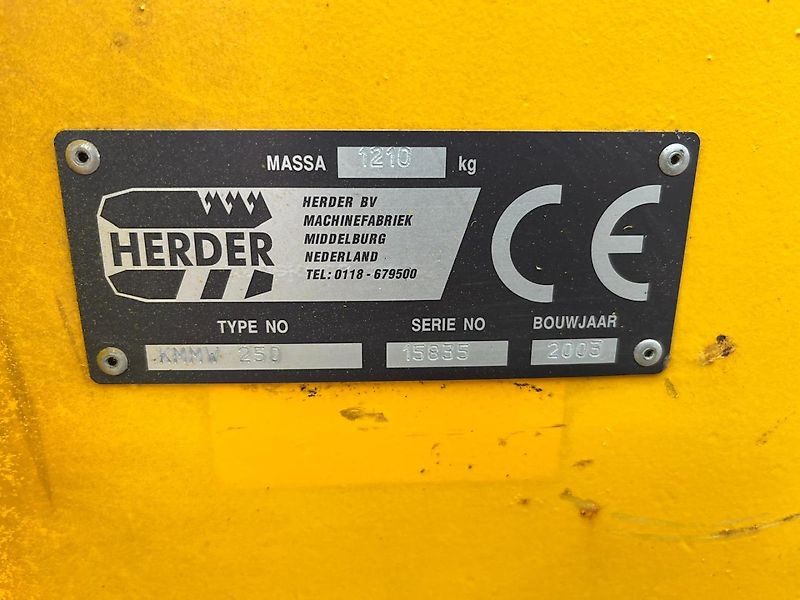 Herder Herder KMMW 250 Frontklepelmaaier Mulcher Dücker Müthing Votex