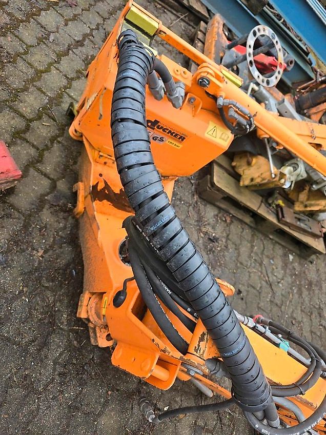 Dücker Randstreifenmäher vom DUA 800 700 Banketmäher Böschungsmäher Auslegemäher für Unimog Mulag Mähausleger