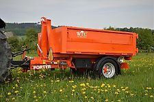 VEMAC Hakenliftanhänger Abroller 4300kg WTC Traktor LKW Container NEU